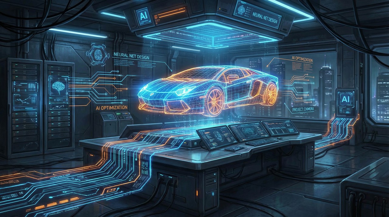 困困兔AI汽车改装设计视频